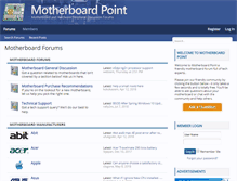 Tablet Screenshot of motherboardpoint.com